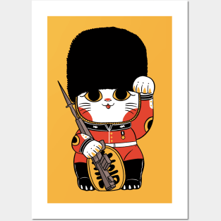 Lucky Cat British Posters and Art